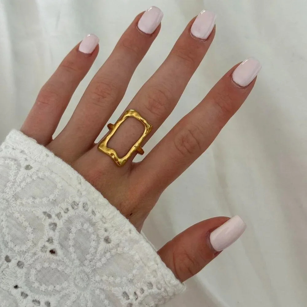 Sku:0166‎ vintage ring made of high-quality materials stainless steel Waterproof